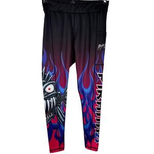 PiranaZ, Psycho Speed X-Metal Leggings, Women's Medium